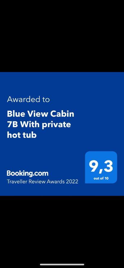 Blue View Cabin 7B With Private Hot Tub เซลฟอส ภายนอก รูปภาพ